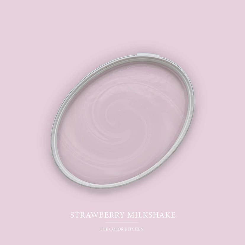 Rosa Väggfärg satin matt I Milky Strawberry | lekfull och glad karaktär | THE COLOR KITCHEN