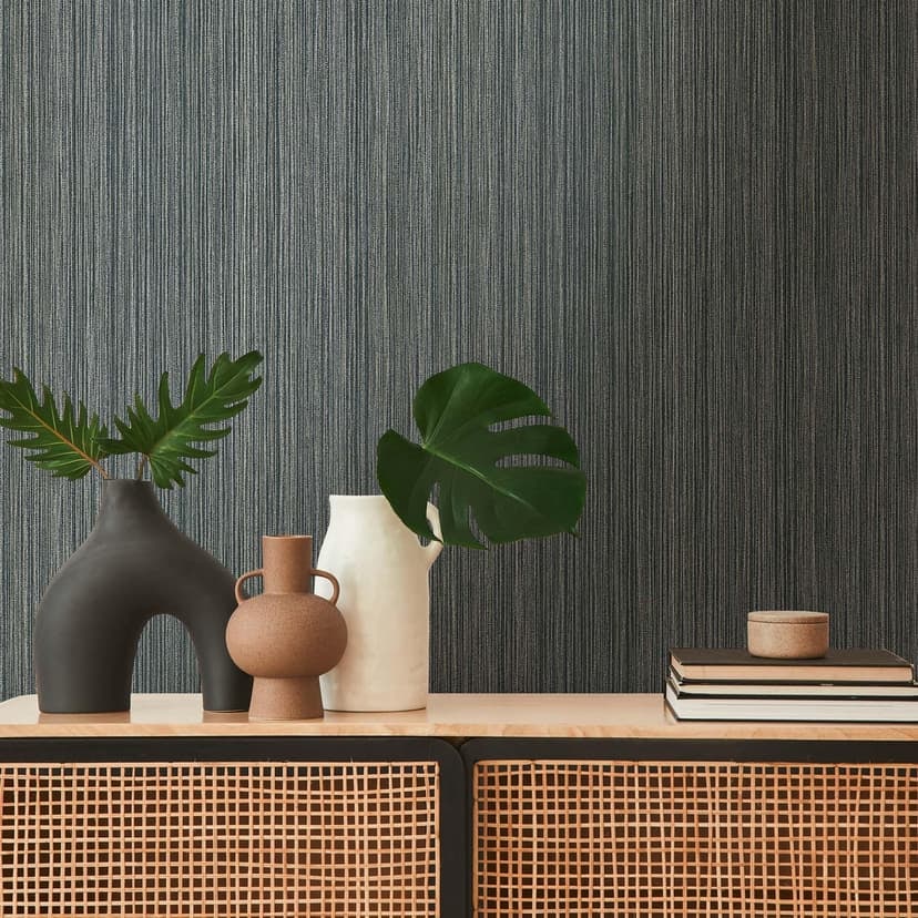 Svart guld metallisk non-woven tapet design tapet metallisk effekt vardagsrum