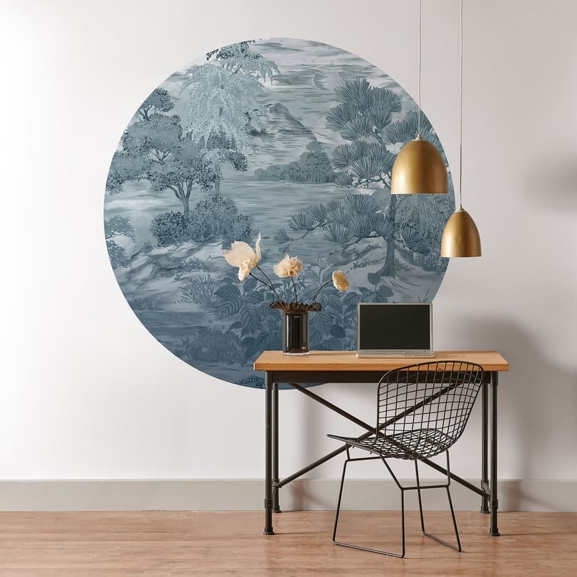 Fujiyama digital tapet i 1,4 m x 1,4 m Fashion for Walls 4 av Guido Maria Kretschmer