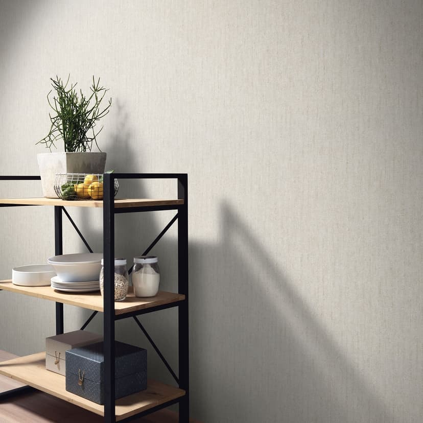 Icke-vävd tapet, enhetstapet Secret Garden beige