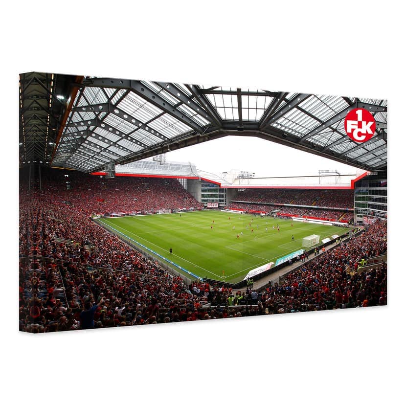 Canvastavla 1. FC Kaiserslautern - interiörvy från stadion