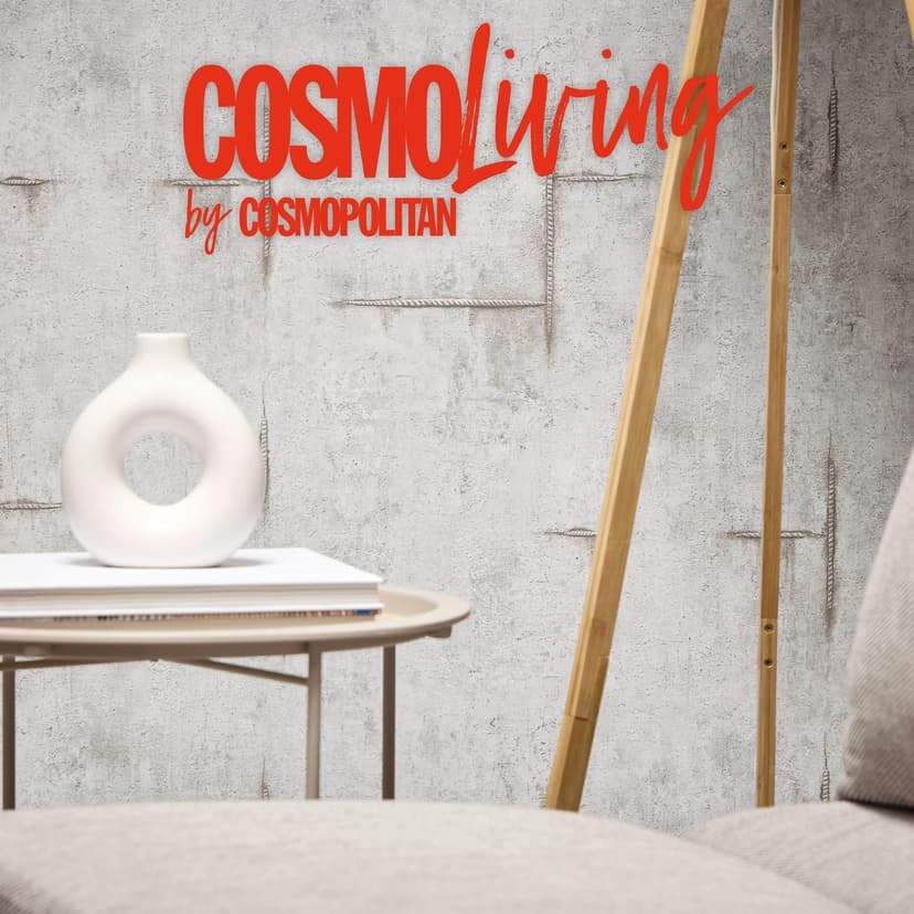 COSMOPOLITAN tapet betong look grå - Icke-vävd tapet i vardagsrum i industriell stil
