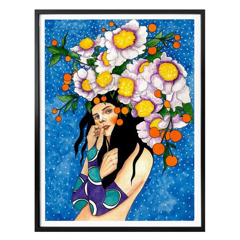 Poster Hülya - Kärlek och närhet