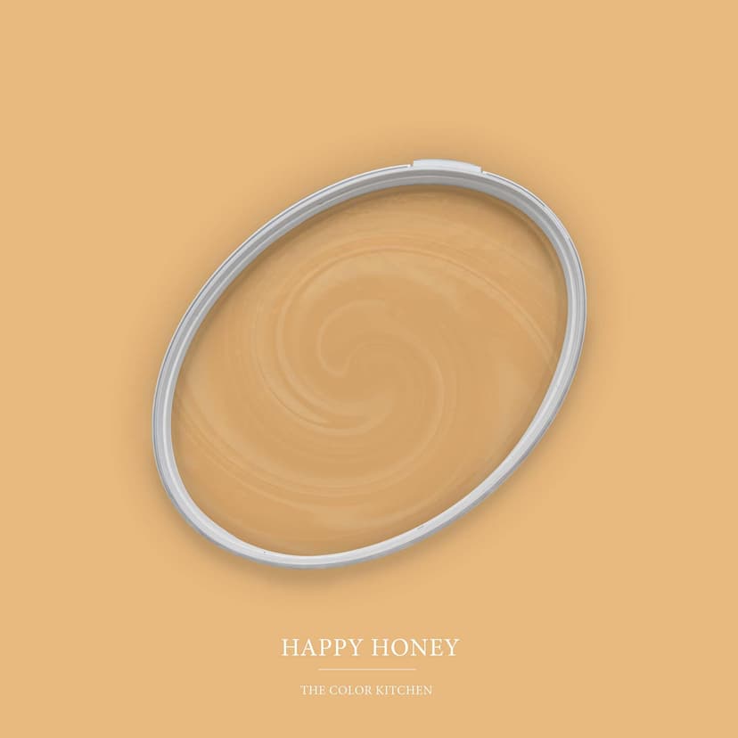 Orange Väggfärg satin matt I Happy Honey | energiskt inspirerande | THE COLOR KITCHEN