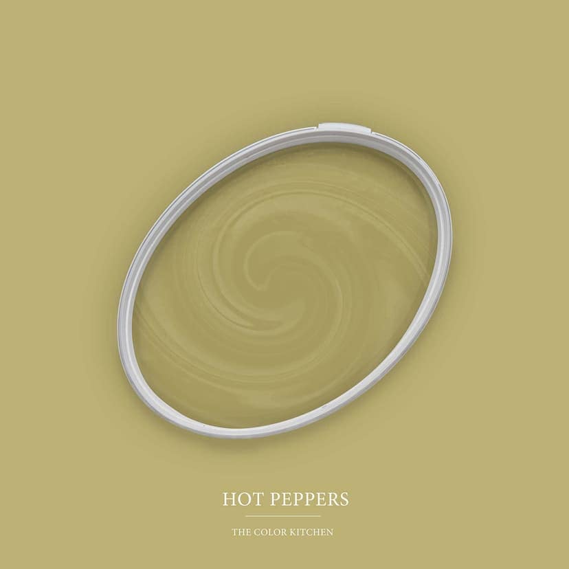 Grön halvmatt Väggfärg I Hot Peppers | Skapa rumsharmoni | DET FÄRGGLADA KÖKET