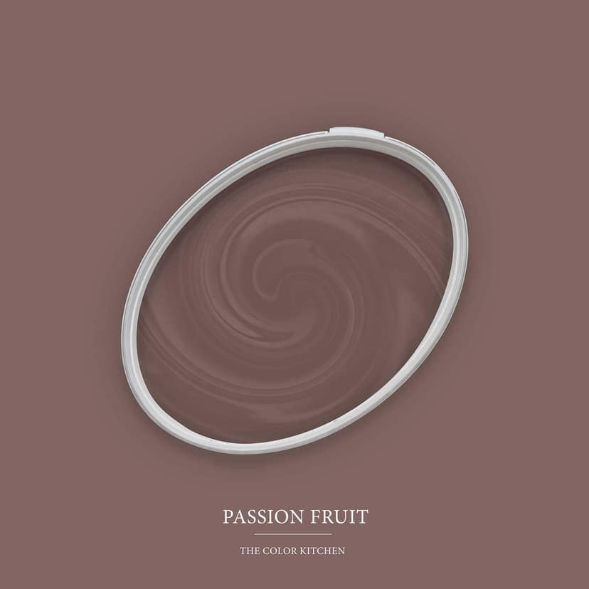 Brun Väggfärg satin matt I Passionsfrukt | skapa en mysig och lugn rumsatmosfär| THE COLOR KITCHEN