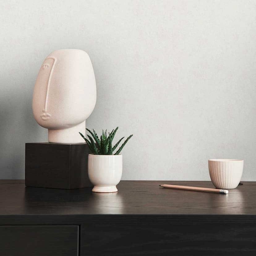 Grå matt - modern non-woven tapet ljusgrå - slät tapet med slät yta