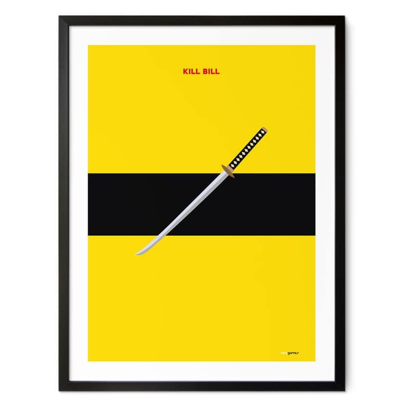 Filmaffisch inspirerad av filmen "Kill Bill" - Gomes