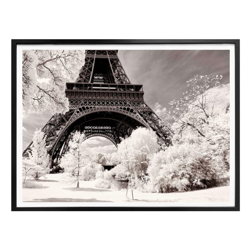 Poster Hugonnard - Vinterkänsla i Paris
