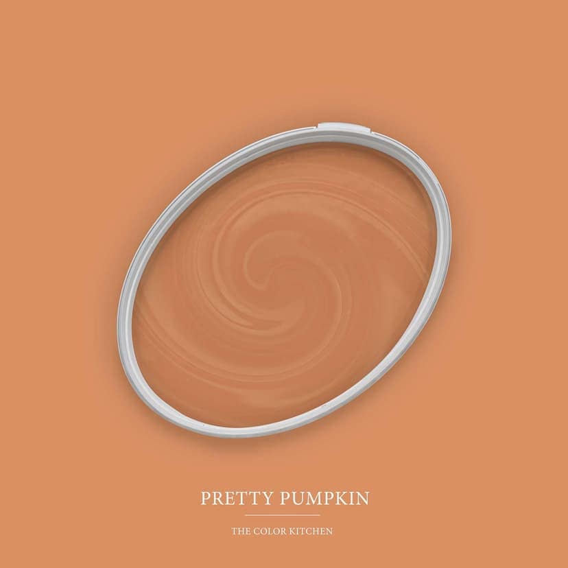 Orange Väggfärg halvmatt I Pretty Pumpkin | energiskt inspirerande | THE COLOR KITCHEN