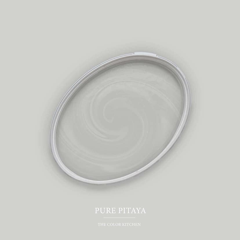Grå halvmatt Väggfärg I Pure Pitaya | skapa en elegant, modern atmosfär | THE COLOR KITCHEN