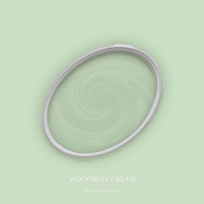 Grön halvmatt Väggfärg I Woodruff Cream | skapa rumsharmoni | THE COLOR KITCHEN