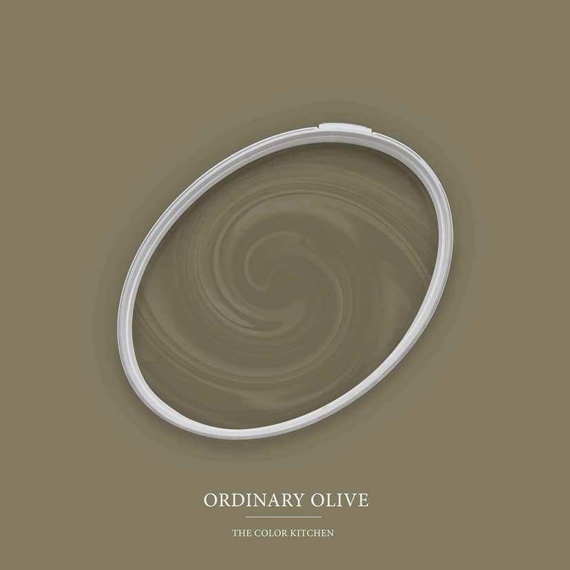 Khakigrön halvmatt Väggfärg I Ordinary Olive | Skapa rumsharmoni | THE COLOR KITCHEN
