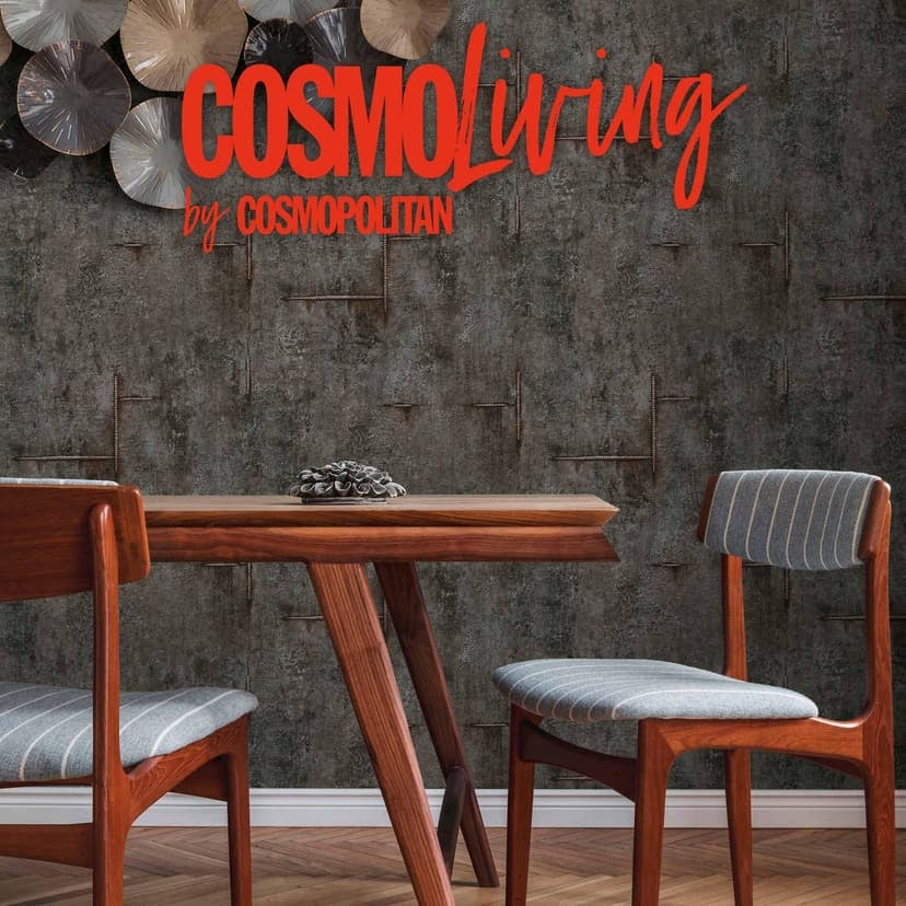COSMOPOLITAN tapet betong look antracit svart - loft design Icke-vävd tapet kök