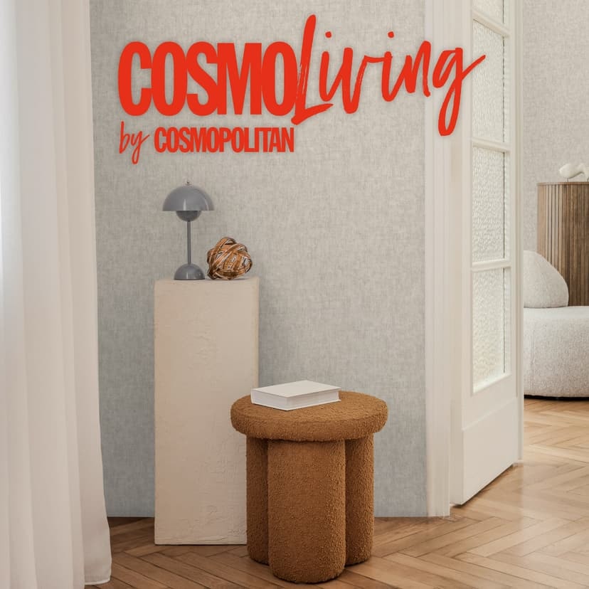 COSMOPOLITAN Uni tapet grå - designer Icke-vävd tapet vardagsrum sovrum