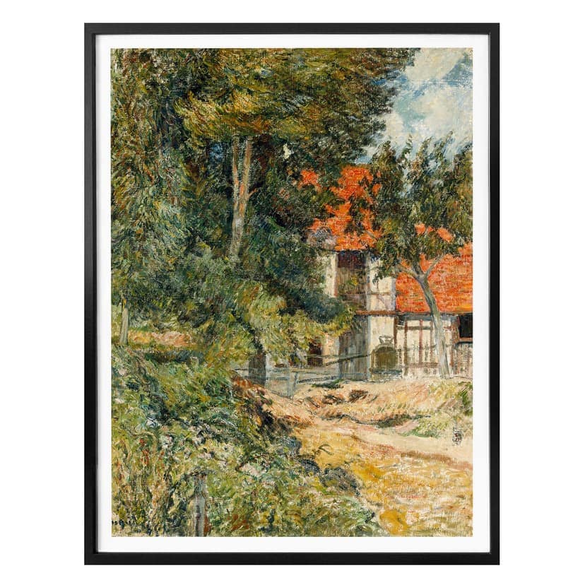 Poster Gauguin - Bondgård i Normandie