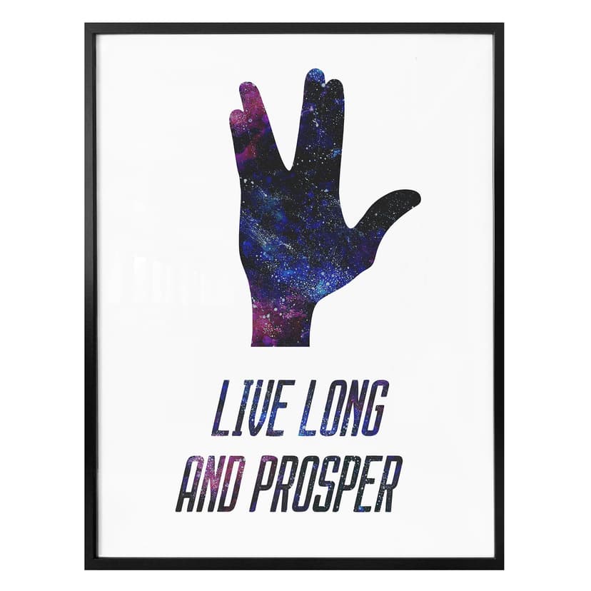 Poster Lev länge och väl