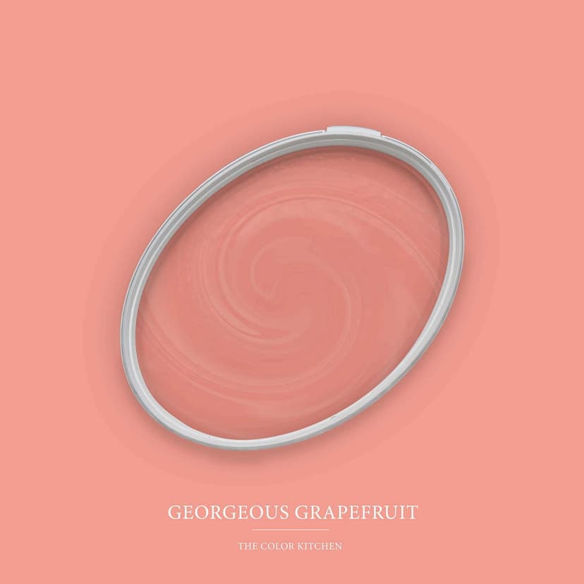 Rosa Väggfärg satin matt I Georgeous Grapefruit | lekfull och glad karaktär | THE COLOR KITCHEN