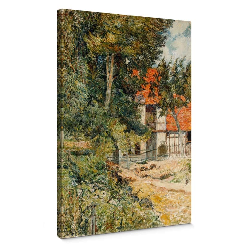 Canvastavla Gauguin - Bondgård i Normandie