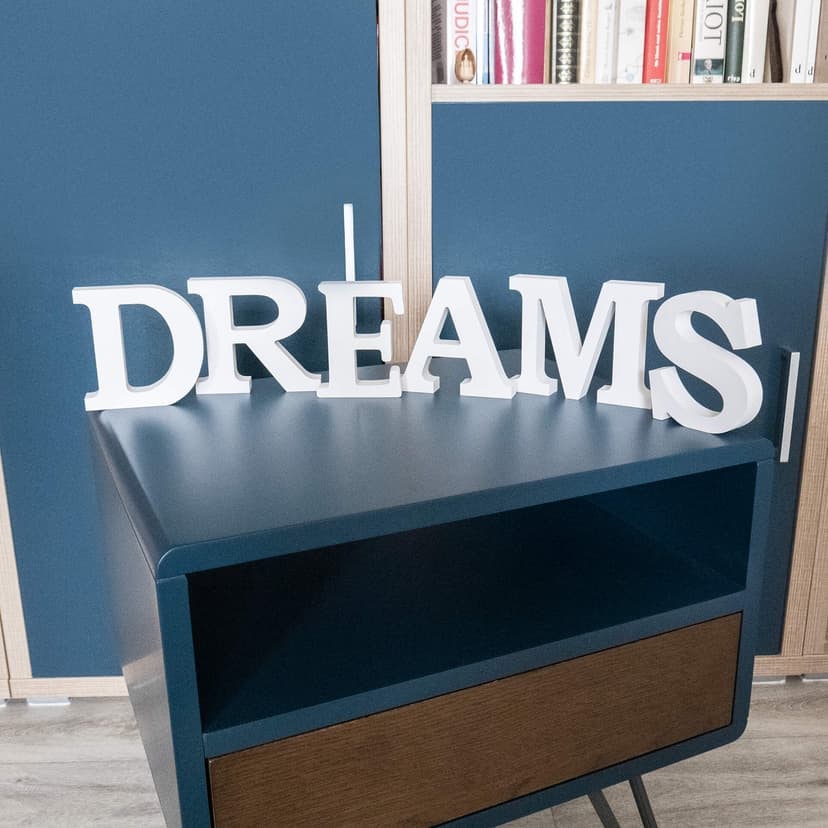 Dekorativa bokstäver 3D Dreams 1
