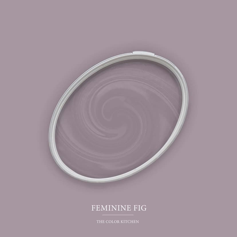 Violett Väggfärg satin matt I Feminin Fig | vitaliserande rumskaraktär | THE COLOR KITCHEN