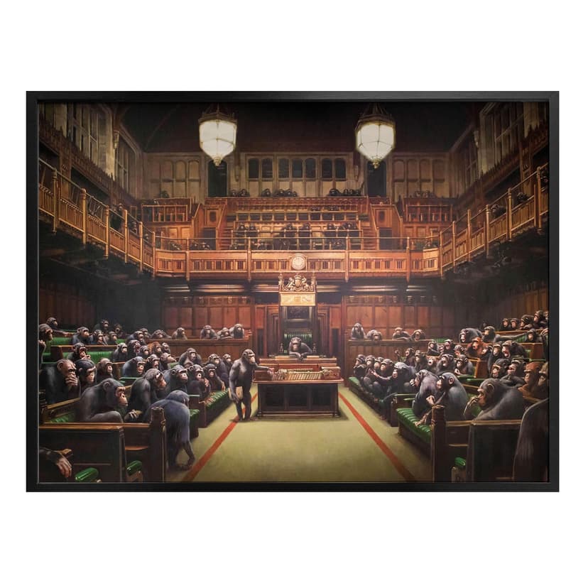 Poster Banksy - Det decentraliserade parlamentet