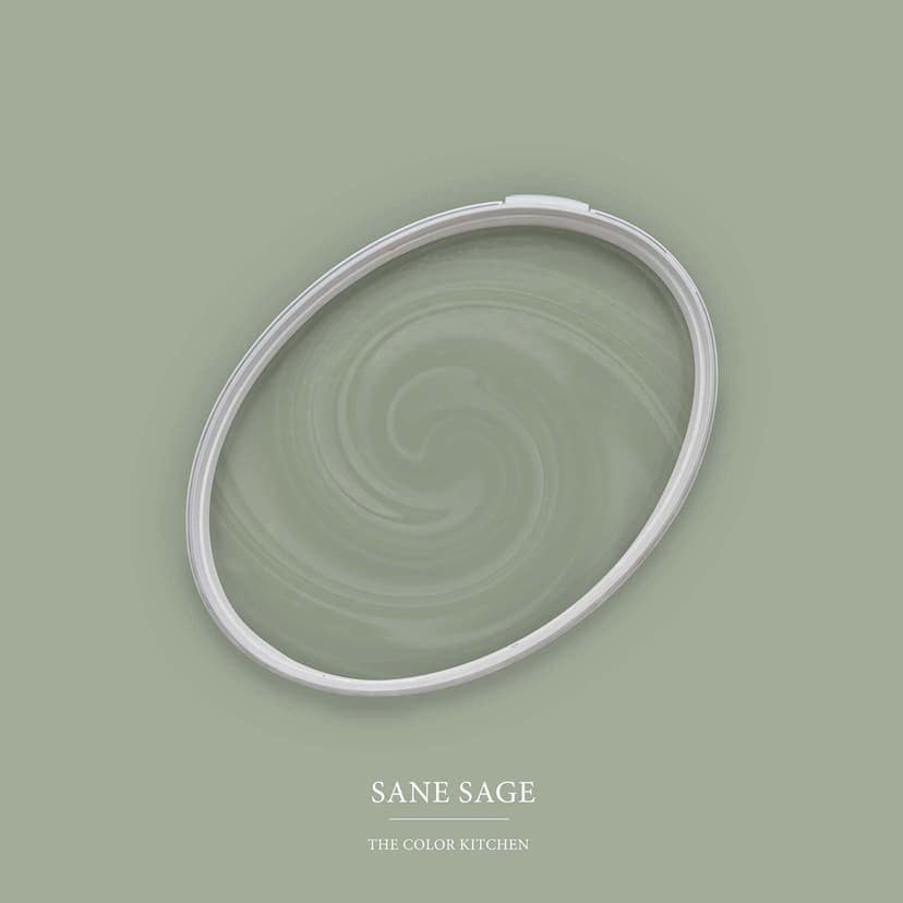 Grön Väggfärg satin matt I Sane Sage | Skapa rumsharmoni | THE COLOR KITCHEN