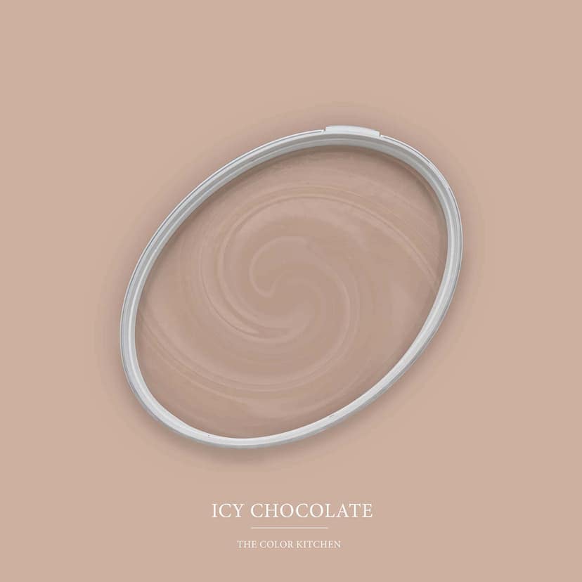 Brun Väggfärg satin matt I Icy Chocolate | skapa en mysig och lugn rumsatmosfär | THE COLOR KITCHEN