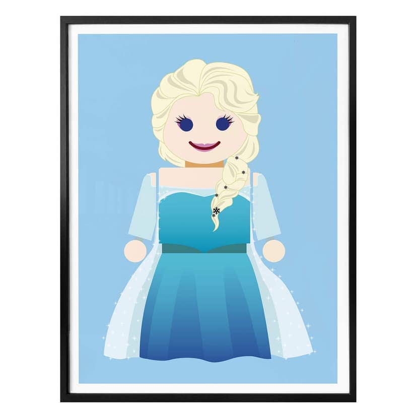Poster Gomes - Elsa Frozen leksak