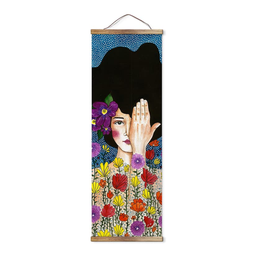 Textil poster Hülya - Förlorar minnen - Panorama