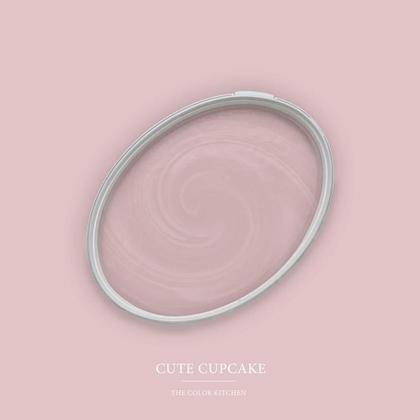 Rosa Väggfärg satin matt I Cute Cupcake | lugnande och inbjudande atmosfär | THE COLOR KITCHEN