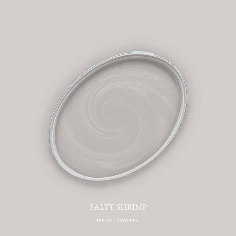 Grå Väggfärg satin matt I Salty Shrimp | skapa en elegant, modern atmosfär | THE COLOR KITCHEN