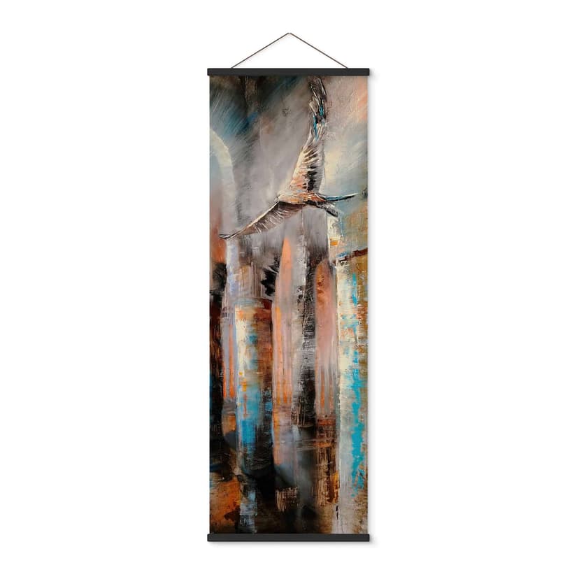 Textil poster Flyg genom arkadhallarna - Schmucker - Panorama