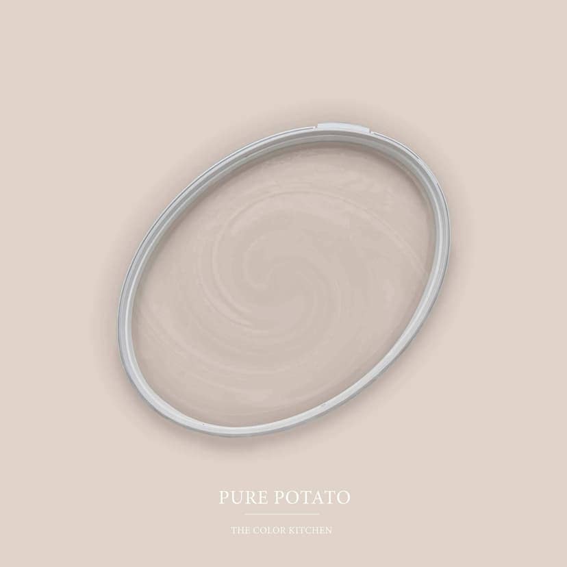 Beige Väggfärg satin matt I Pure Potato | Rumsöppnande och lugnande | THE COLOR KITCHEN