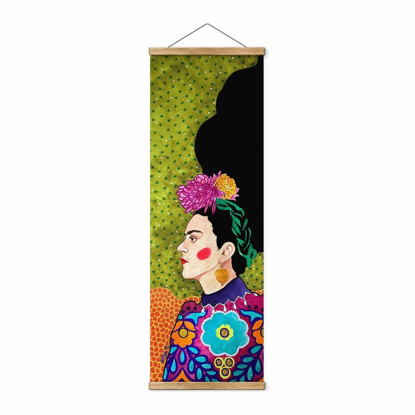 Textil poster Hülya - Frida i porträtt - Panorama