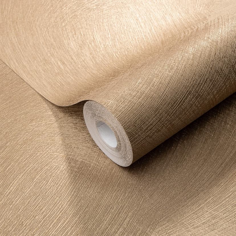 Non-woven tapet med grafiska prov i guld