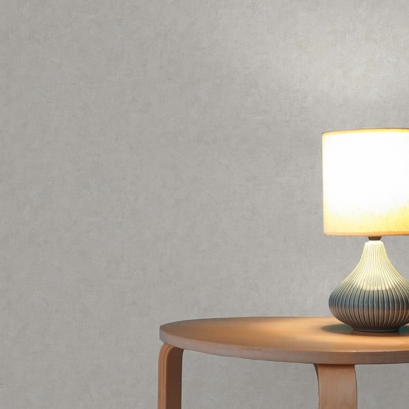 Slät tapet med begagnat utseende - non-woven tapet PVC-fri från A.S. Création Grå Beige 386395
