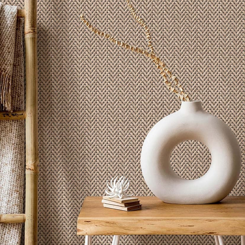 Erismann non-woven tapet Code Nature beige