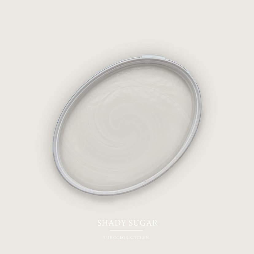Krämfärgad Väggfärg satin matt I Shady Sugar | Rumsöppnande och inbjudande | THE COLOR KITCHEN