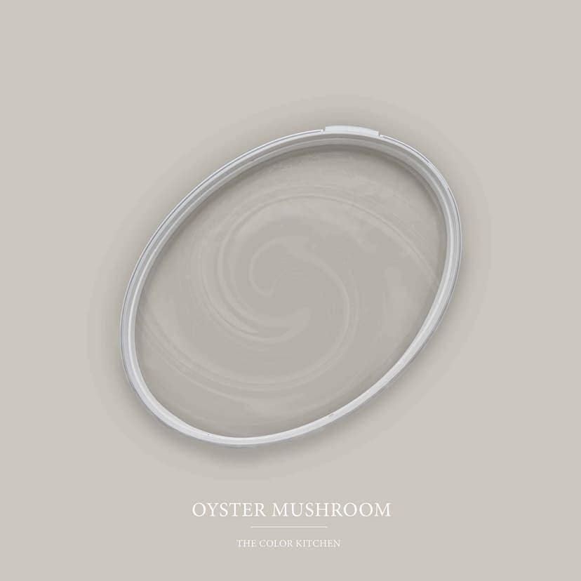 Taupe Väggfärg satin matt I Oyster Mushroom | Skapa en atmosfär av diskret elegans | THE COLOR KITCHEN