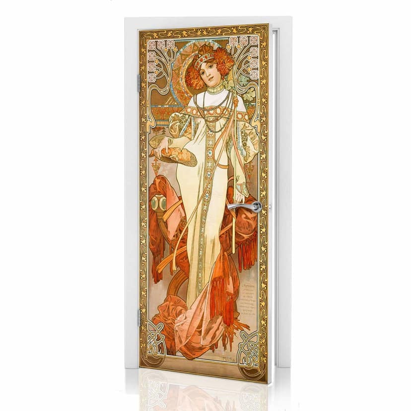 Dörr design Mucha - Årstider: Höst 1900 91x200 cm