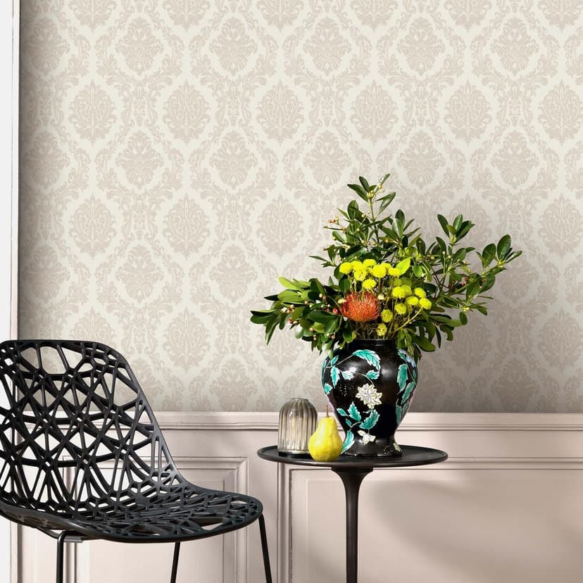 Dekorativ tapet, non-woven tapet Erismann Versailles cream