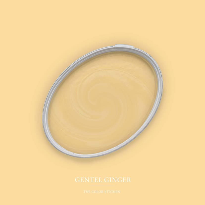 Gul halvmatt Väggfärg I Gentel Ginger | uppfriskande effekt | THE COLOR KITCHEN