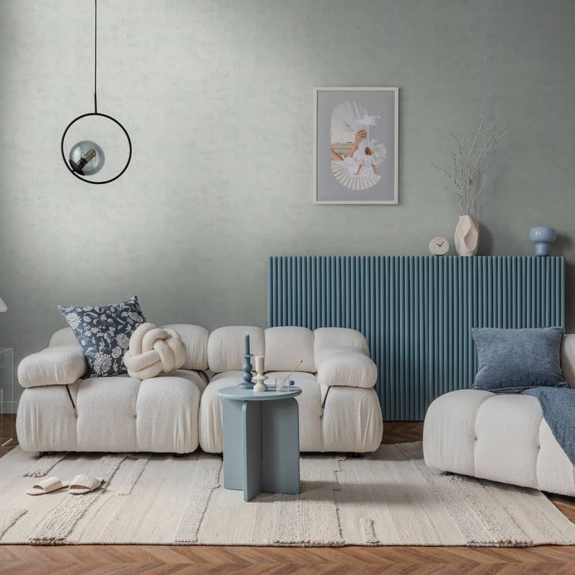 Non-woven Skandi tapet - fint randigt mönster i greige och naturton