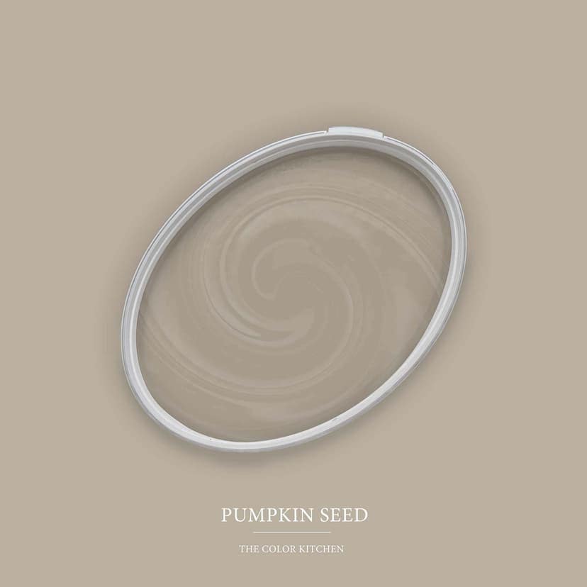 Taupe Väggfärg satin matt I Pumpkin Seed | Skapa en atmosfär av diskret elegans | THE COLOR KITCHEN