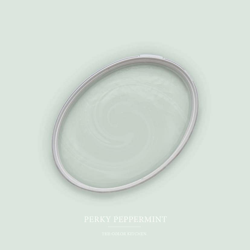 Grön halvmatt Väggfärg I Perky Peppermint | Skapa rumsharmoni | THE COLOR KITCHEN