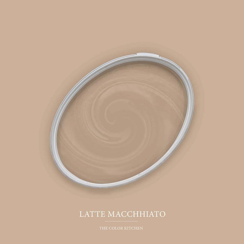 Brun Väggfärg satin matt I Latte Macchhiato | skapa en mysig och lugn rumsatmosfär | THE COLOR KITCHEN
