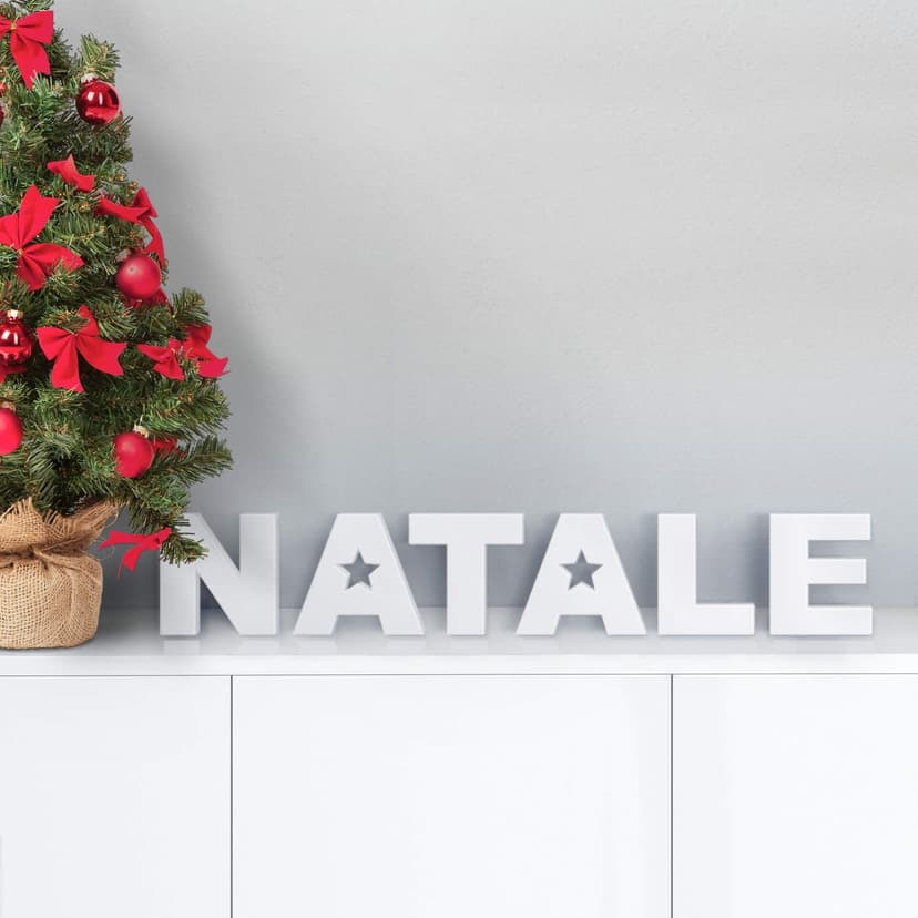 Dekorativt brev 3D Natale
