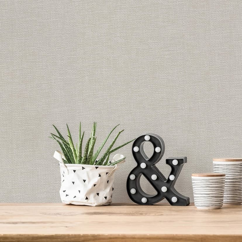 A.S. Création texturerad tapet för skal och stick #Hygge non-woven tapet grå