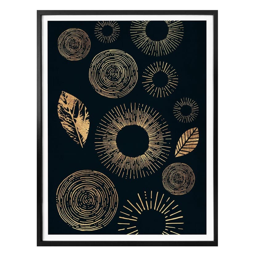 Poster Kubistika - Skimmer i mörkret